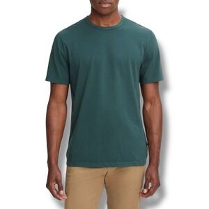 NWT VINCE Shirt Mens Size Large L Green Short Sleeve Crew Neck T-Shirt